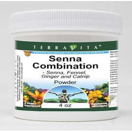Senna Combination Powder - Senna, Fennel, Ginger and Catnip (4 oz, ZIN: 512577) - 3 Pack