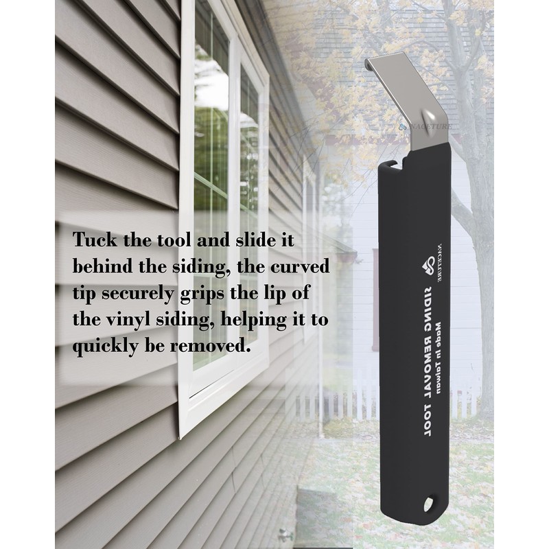 NACETURE Vinyl Siding Removal Tool 1 Pack – 7 Inch