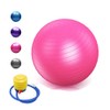 CSKJ Yoga Ball (45cm-75cm),Exercise Ball,Yoga Ball Chair, Extra Thick Anti
