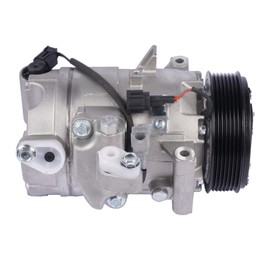 Woosphy A/C Compressor with Clutch Replacement for Infiniti EX35 EX37 FX35 FX37 G37 M37 Q40 Q60 Q70 Q70L QX50 QX70 Nissan 370Z w/ 7-Groove Pulley 92600-1CB0A 68682