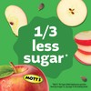 Mott's No Sugar Added Strawberry Applesauce, 3.2 Oz Clear Pouches,