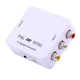 Leapiture PAL NTSC SECAM To NTSC Converter PAL Video System Converter Bi Directional Mini Converter Switcher Adapter HD 1080P TV for Electronic