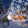 Snowflake Projector Light for Christmas and Holiday Decor – Rotating