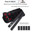 Adjustable Ankle Weights 1-20 LBS Pair with Removable Weight for