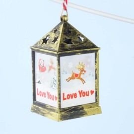 Mulberry Studios Starlight Lantern Christmas Tree Hanger Family & General Love You