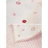 Bath Towel Towel Handkerchief Button Red Approximately/25 X/25 cm