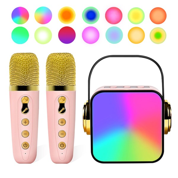 Mini Karaoke Machine for Kids Adults,Portable Bluetooth Karaoke Speaker with