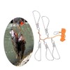 Fish Stringer Heavy Duty, Stainless Steel Spring Buckle Fishing Stringer