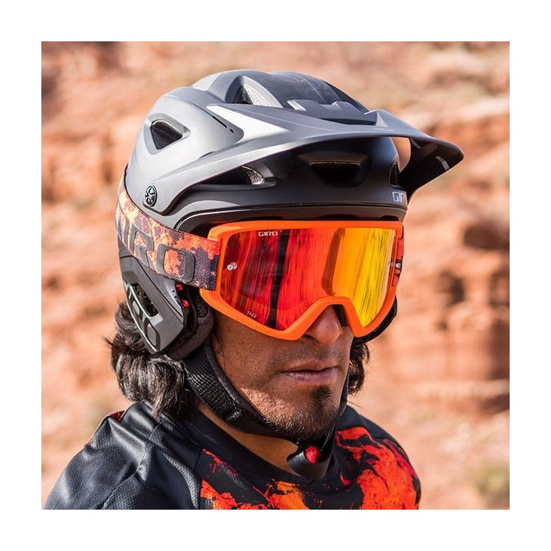 Giro Bike Tazz MTB Goggles, Trim, Red, One Size