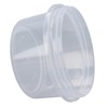 12 Sets 1 Cup Containers 8oz Stackable Reusable Round Plastic
