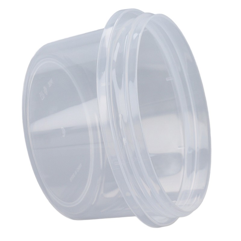 12 Sets 1 Cup Containers 8oz Stackable Reusable Round Plastic