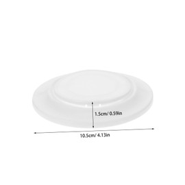 KICHOUSE Air Conditioner Decorative Cap Wall Hole Cover Plate Easy Install Ventilation Cover for Home