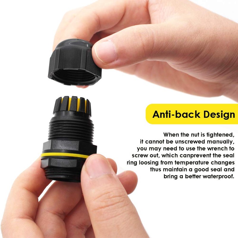 15 HUYU Waterproof IP68 Connectors M20 M25 PG9 for 4-14mm