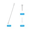 PATIKIL Cabinet Door Restraint Kit 2mm x 20cm, 4 Pack
