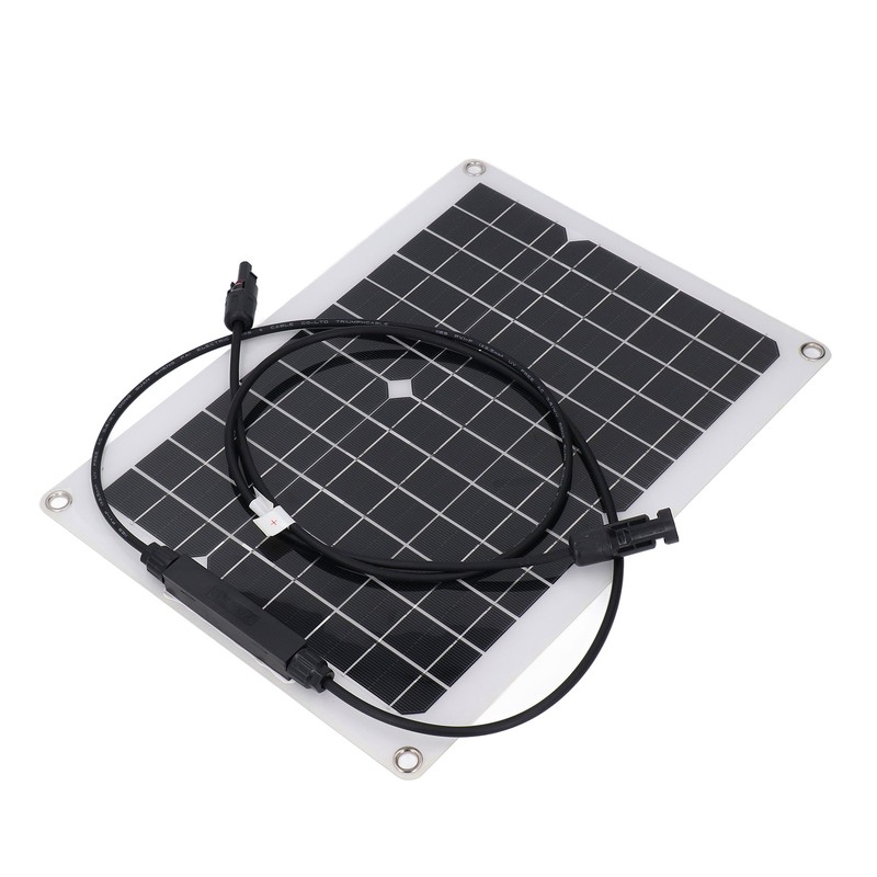 Small Solar Panel Flexible Kit 18V 15W for Battery Charging