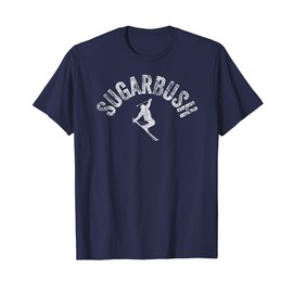 Sugarbush Ski Vintage Vermont Skiing Cool Skier Winter Gear T-Shirt