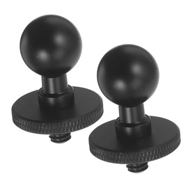 CAXUSD 2pcs Rotatable Camera Mount Ball Heads Lightweight Tripod Accessory for DSLR Cameras Screw Versatile Bracket for Studio and Outdoor Use