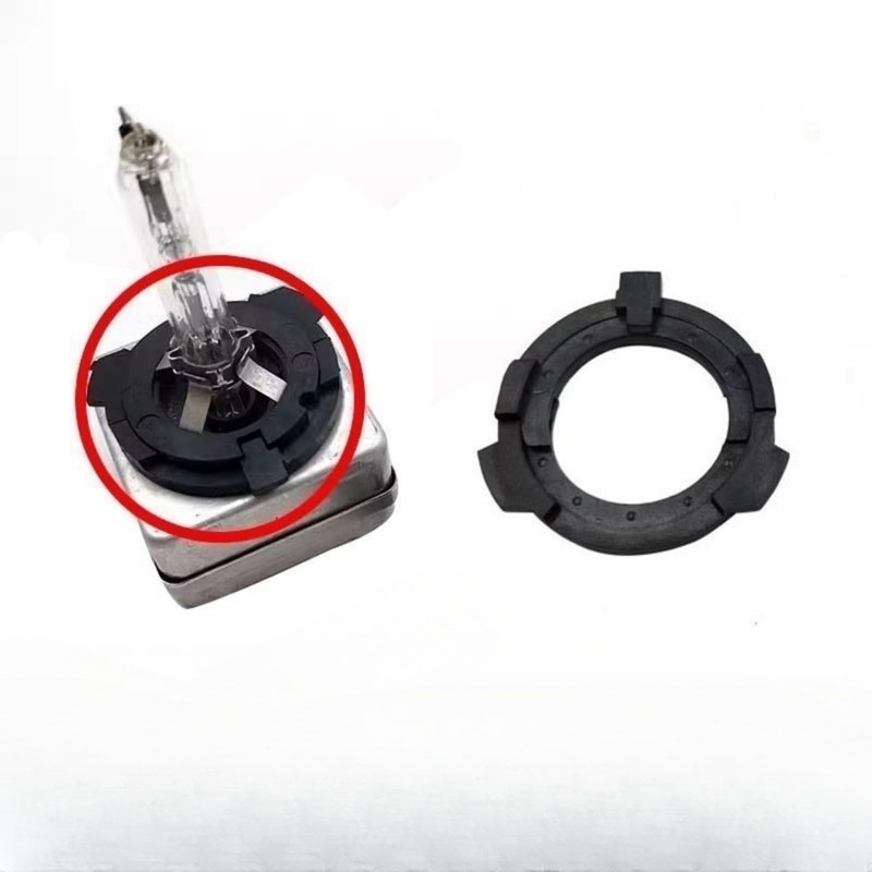 D3S Xenon Headlight Bulb Holder,Xenon Bulbs Holders Clip Rings,Secure and