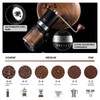 VEVOK CHEF Manual Coffee Grinder Hand Coffee Grinder 6 External