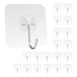 Ganchos De Pared Adhesivos De Servicio Pesado - Fuertes Y Tr