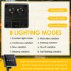 Mushroom Solar Lights for Garden Outdoor 50LED 23FT Solar Powered