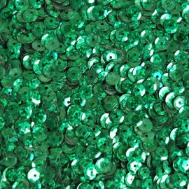 SequinsUSA 6mm Cup Sequins Green Hologram Glitter Sparkle Metallic Made in USA
