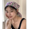 Collet Vintage Flower Bandana Hair Scarf Handkerchief [Pink] with UV