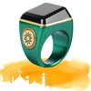Yuentoen Smart Tasbih Ring, Muslim Digital Ring with 0.49in Display,Tasbih