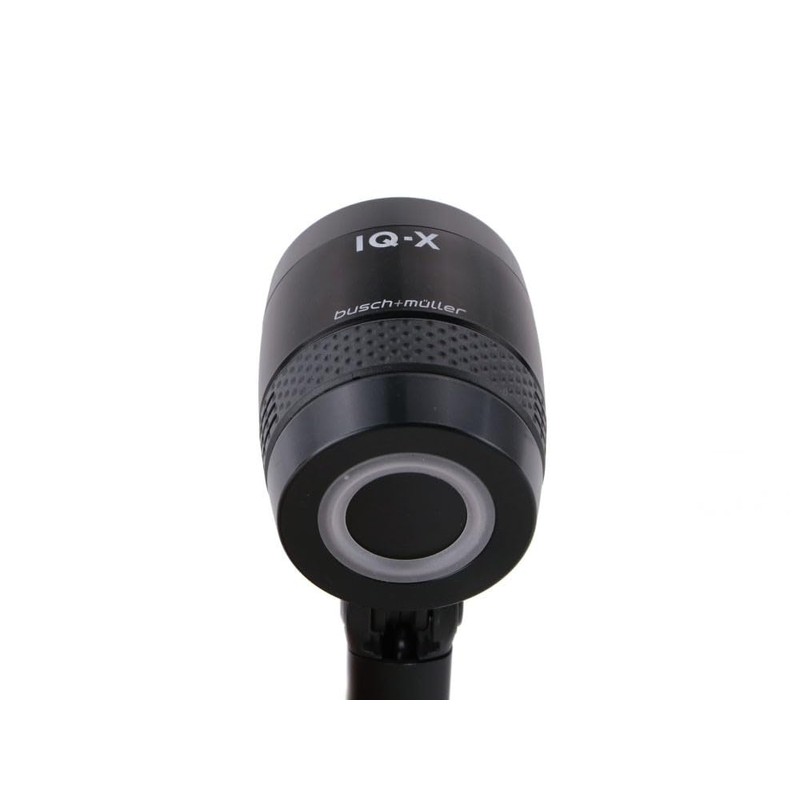 Busch & Müller headlight Lumotec IQ-X black, 164TSNDI-01