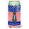 Caroline's Treasures BB3041TBC Patriotic USA Staffordshire Bull Terrier Blue Tall