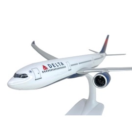 Flight Miniatures Delta (07-Cur) A330-900 Neo 1:200 Scale - Plastic Snap-Fit Model Airplane - Collectible Replica of Delta Airlines Aircraft - Part# AAB-33090H-001