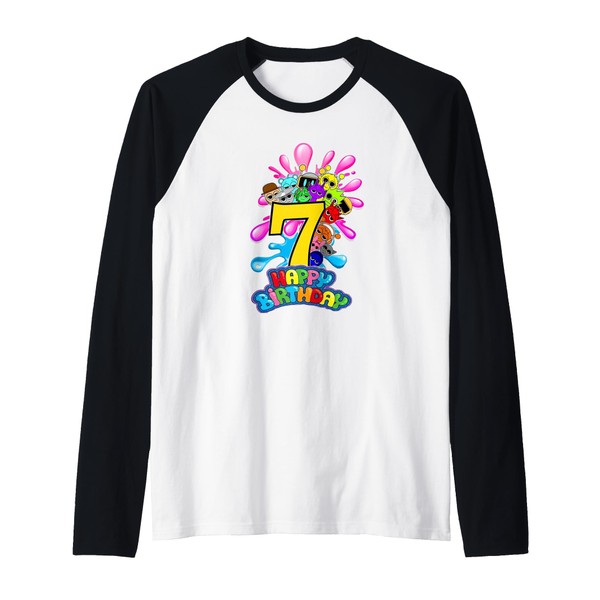 Happy 7th Birthday Sprunky! | Simon Funbot Oren Pinki Raglan