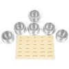 Internet's Best Triangle Magnetic Spice Rack - 6 Jars -