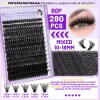Kit De Extensiones De Pestañas De 3 Cajas , 840