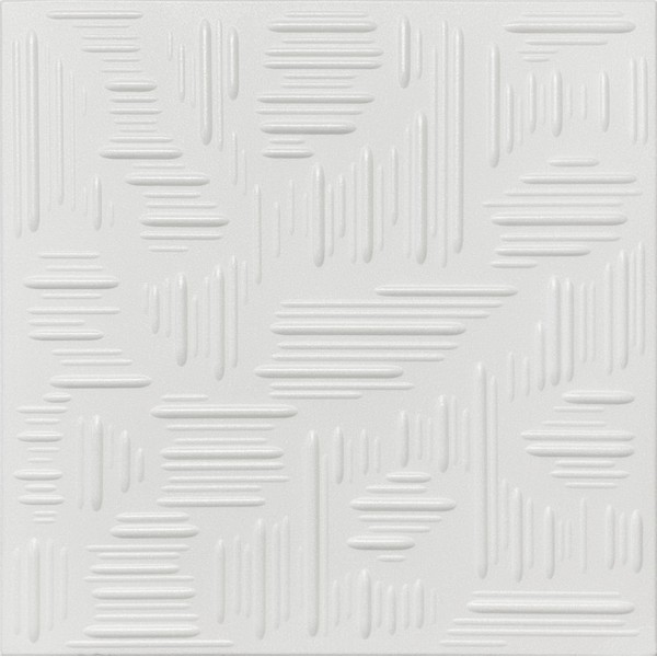Decorative Styrofoam Glue Up Ceiling Tile R15W 20 x 20