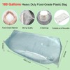 Yonawlsy Foldable Water Storage Bladder, Heavy Duty Food-Grade Plastic Bag