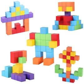 GAGAKU Magnetic Building Blocks - Magnetic Cubes Magnetic Blocks for 3 4 5 6 7 8 Years Magnet Building Blocks Number Preschool STEM Educational Construction Toys Gift