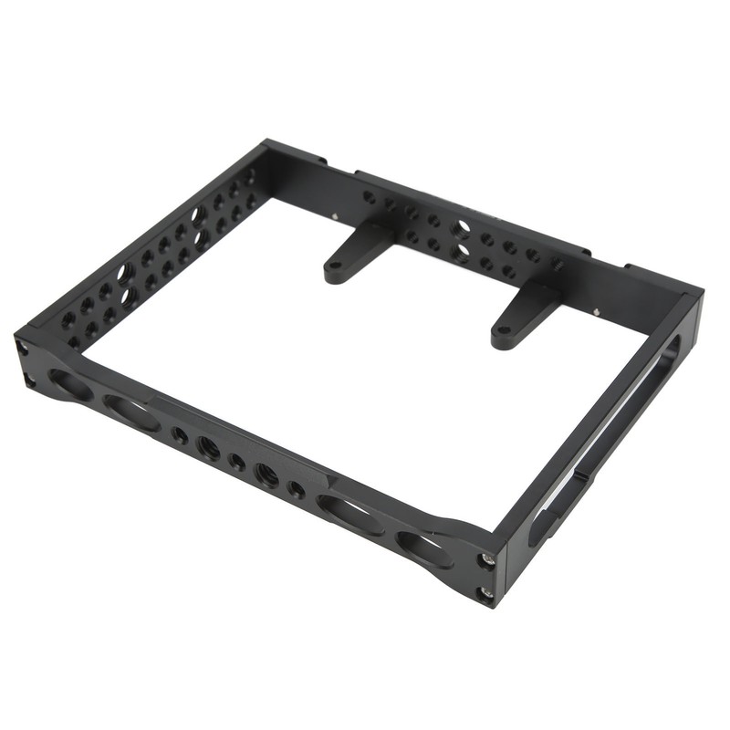 Monitor Cage Aluminum Alloy Multi 1/4 3/8 Holes Professional Camera