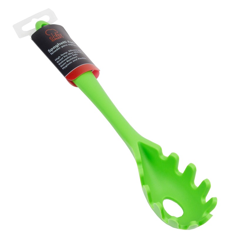 Chef Craft Silicone Spaghetti Pasta Fork Dishwasher Safe Stain Resistant