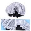 FOMIYES Satin Silk Sleep Cap Double Layer Night Sleeping Hat