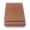 Luck Lab Single Deck Leather Playing Card Case/Holder - Fits