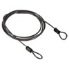 PATIKIL Security Steel Cable 2.5mm x 1.5m/4.92ft Coated Luggage Lock