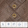Cool Area Sun Shade Cloth with Grommets 3/4/6/8/10/12/16/20 FT Shade