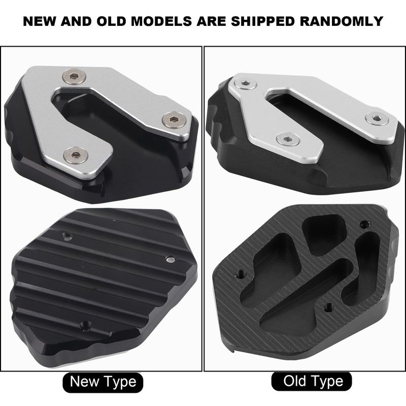 Motorcycle Side Stand Extension Pad Enlarge Fit for MT 09