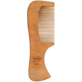 'Three Mushrooms' Wooden Comb (HA00055237)