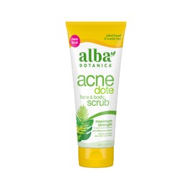 Alba Botanica Alba Botanica Acnedote Maximum Strength Face & Body Scrub, 8 Oz