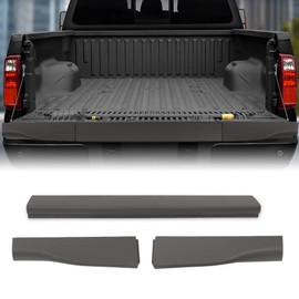 PIT66 3pc Brown Flex Step Tailgate Molding Cap Cover Trim Compatible with Ford F250 F350 F450 F550 2011-2016
