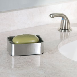 InterDesign 石鹸 ソープ デッシュ ホルダー トレイ Gia ステンレス 16080EJ