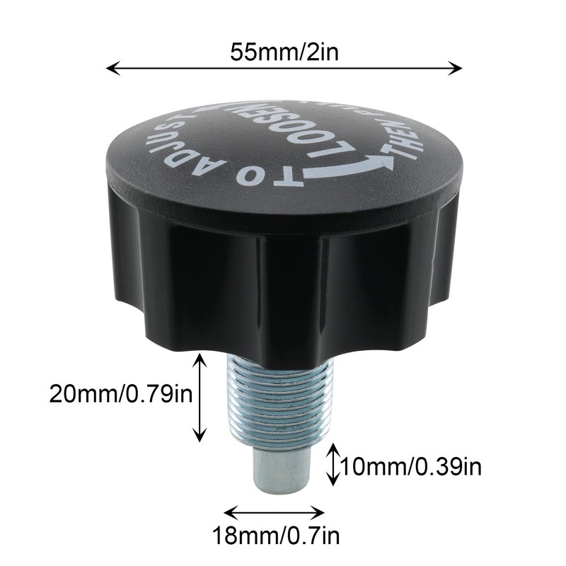 DGHAOP M18 Pop Pull Pin Knob 2PCS Indoor Exercise Bike