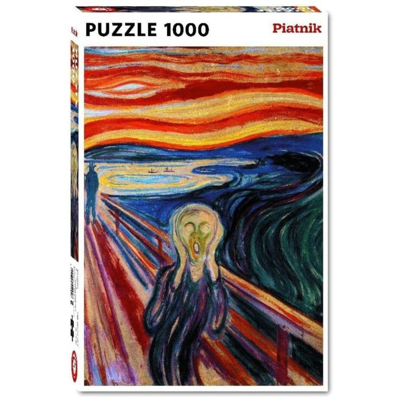 Piatnik Munch The Scream Jigsaw Puzzle (1000 Pieces)